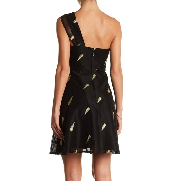 Lumier Embroidered One-Shoulder Dress - Picture 2 of 6